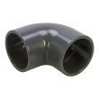 1912 PVC fitting 50 mm angle 90°glue sleeve