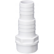 1518 Slangestuss vit 1 1/2" Ø 32/38